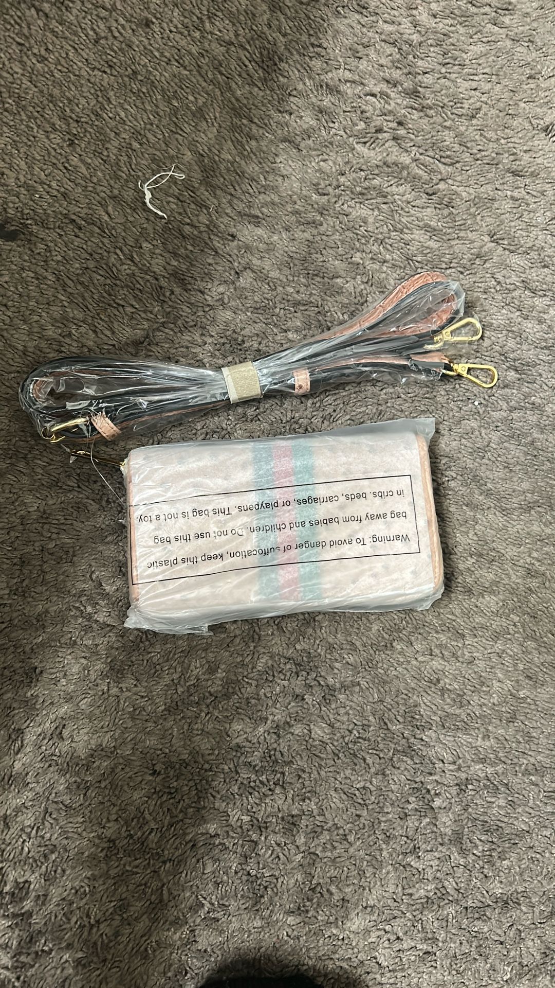 a pink faux leather Rhinestone Bee Small Handbag