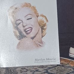Vintage tin photo Marilyn Monroe