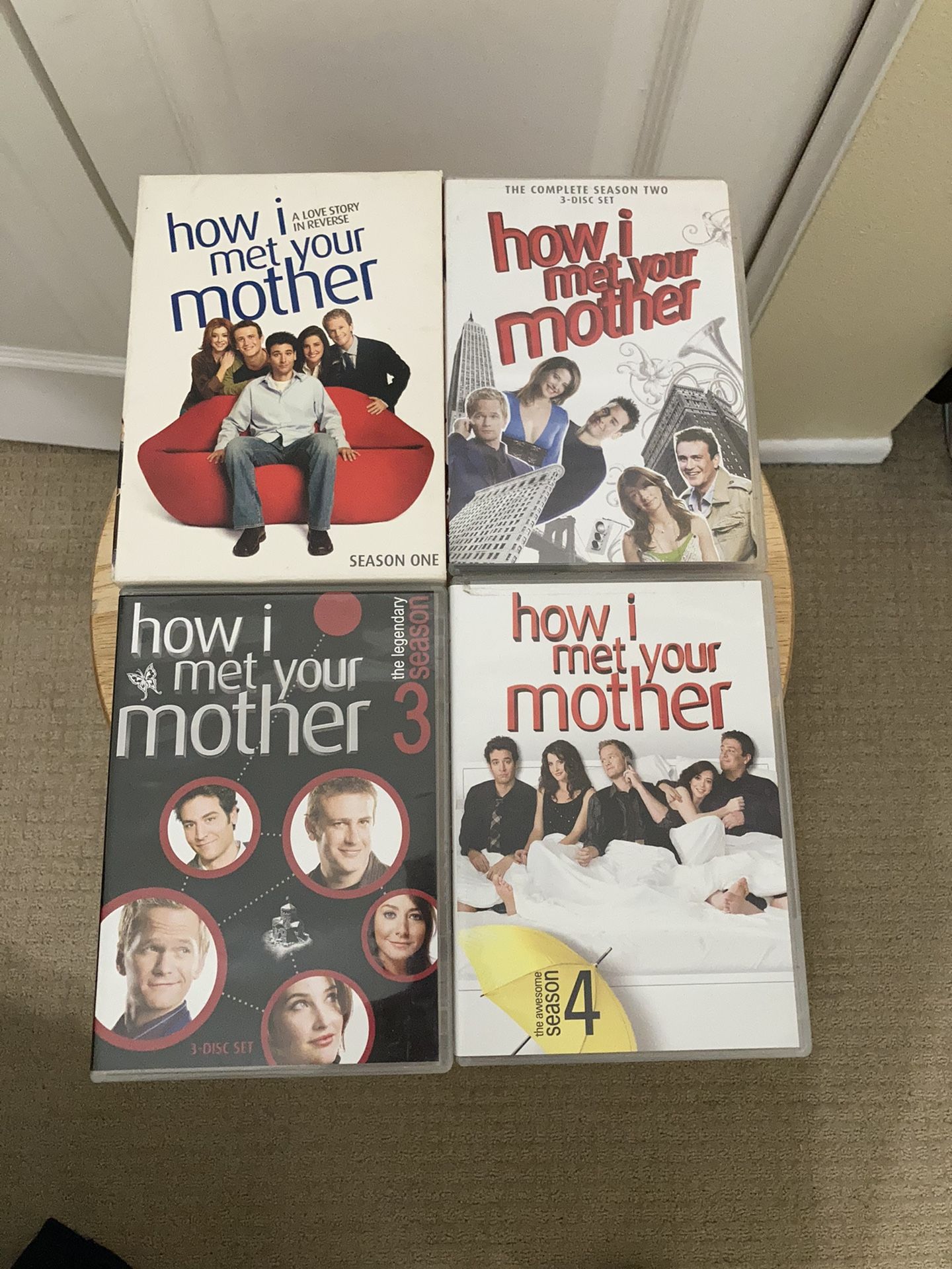 How I Met Your Mother Season 1,2,3,4
