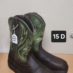 Ariat Work Boot Size 15 D STEEL TOE 