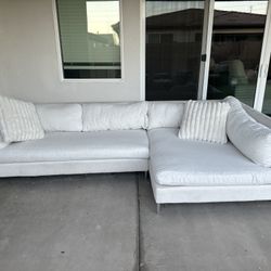 2 Piece Sectional Couch - CB2