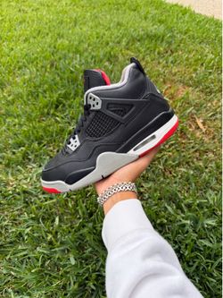Jordan 4 GS “Bred Reimagined” Size 6Y/7.5W