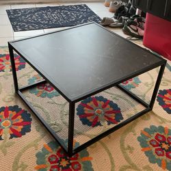 Gray slate color table   Square. 27 x x27 inches  16 inches tall