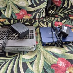 Netgear Prosafe GS108 Gigabit Switch With Bonus  Ultimum Broadband Multi-service Gateway