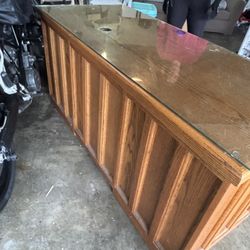 FREE Custom Oak Executive Desk