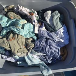 Bin Of Newborn-3 Months Baby Boy Clothes