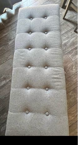 Century Modern Tufted Bench