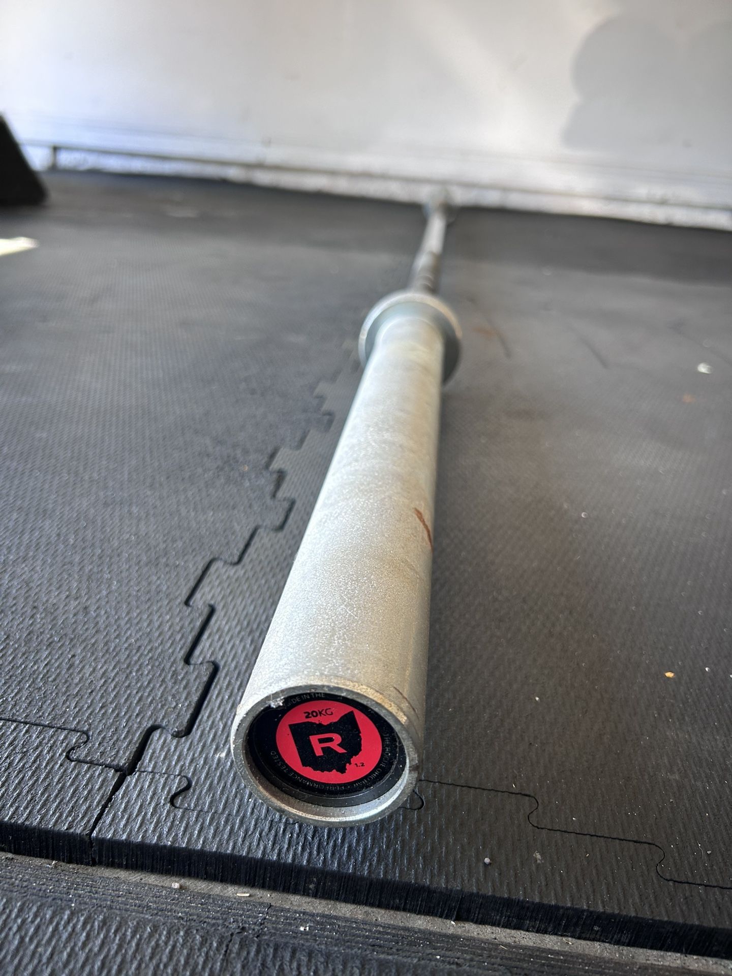 Rouge Ohio barbell - Black Zinc