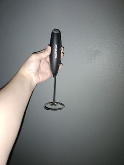 Powerful Handheld Milk Frother, Mini Milk Foamer, Battery Operated