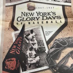 New York’s Glory Days Of Baseball by the New York Times