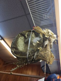 Gold Glitter Christmas decoration