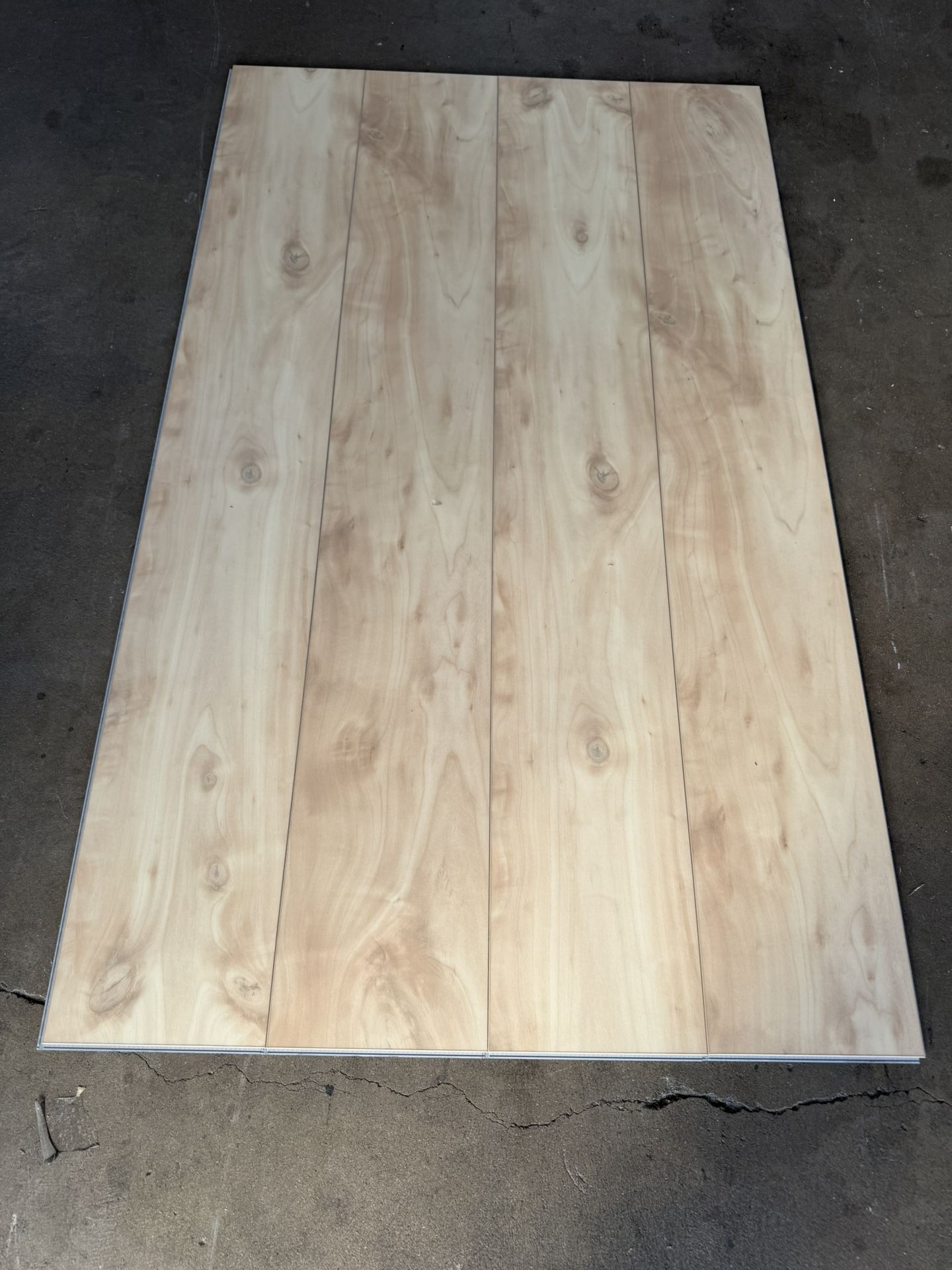 CORELUXE - BUCKINGHAM POPLAR- 6MM 20mil RIGID CORE - WATERPROOF FLOORING WITH ATTACHED PAD 7" X 48