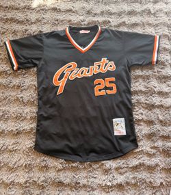 Mitchell & Ness SF Giants #25 Jersey