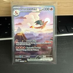 Pokemon Charizard EX SV 151 199/165 SIR