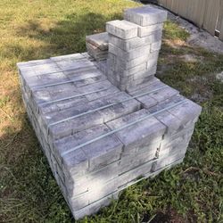 5 pallets of bricks