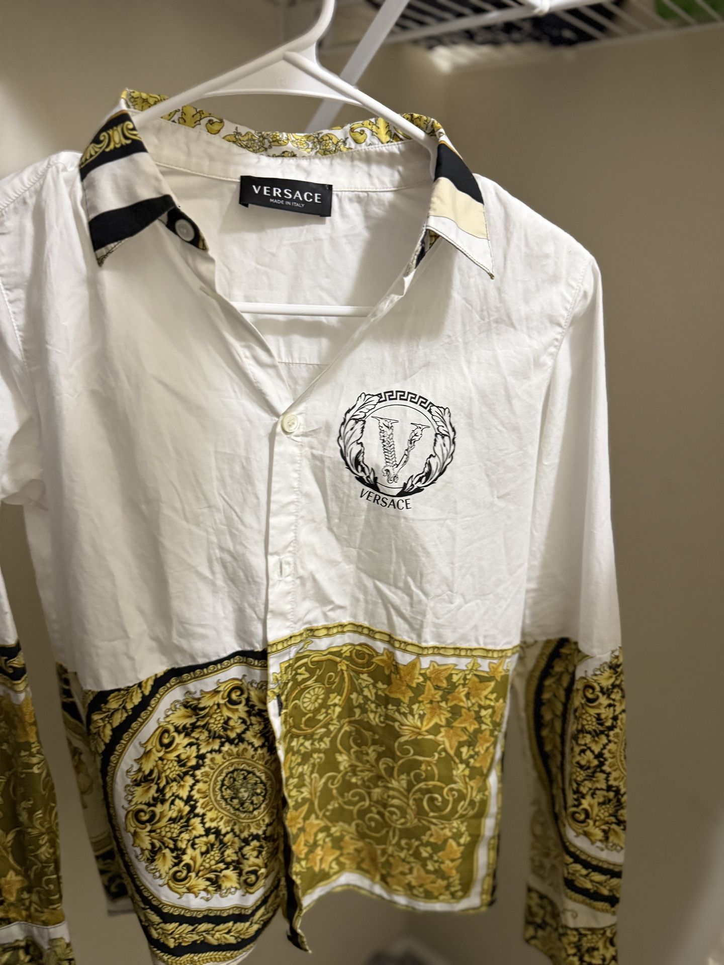 Kids Versace Dress Shirt Size 12