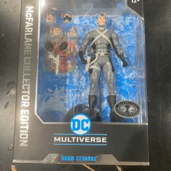 2025 McFarlane DC Multiverse Collectors Edition Adam Strange Platinum Chase