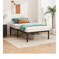 Metal Platform Twin Bed