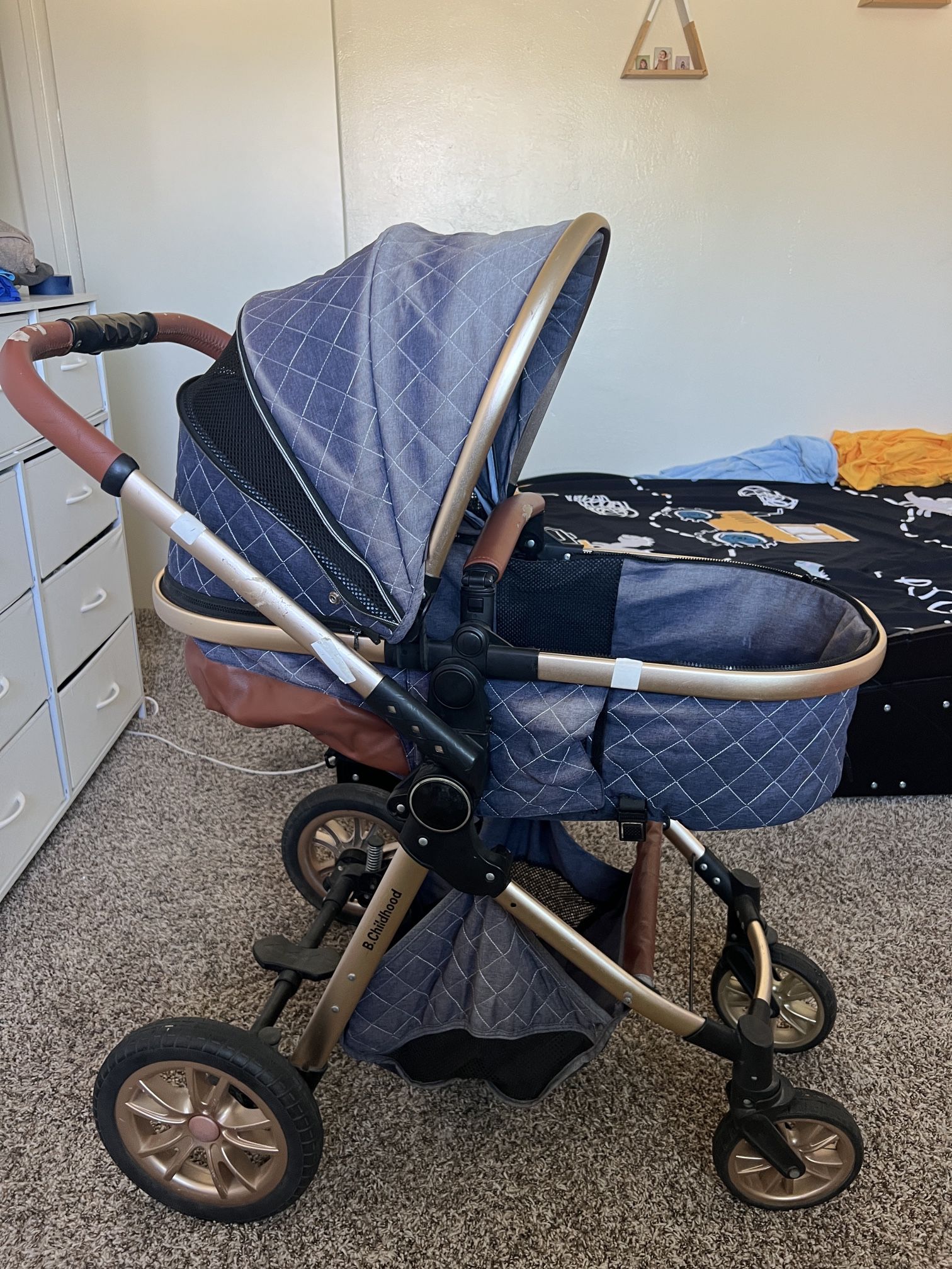 Stroller & Bassinet Combo