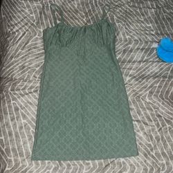 Green Fashion Nova Mini Dress 