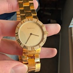 Tiffany & Co Atlas Watch Womens