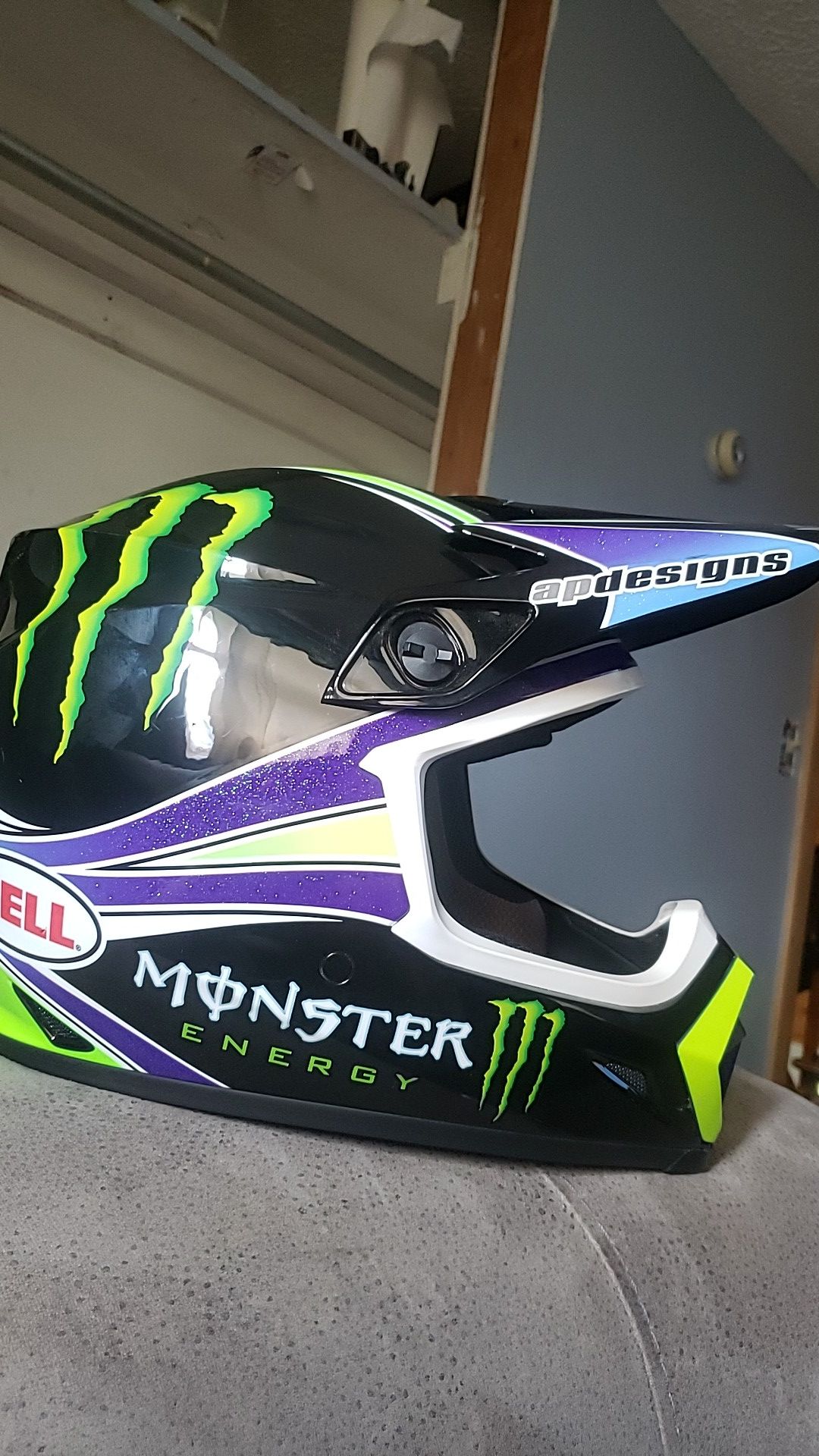 Dirt bike helment