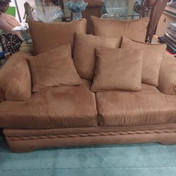 Sofa And Matching Loveseat 