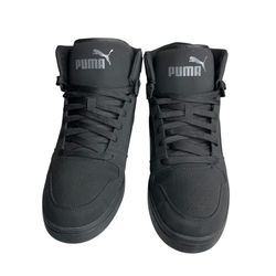 Puma Rebound Sbeakers Black Nubuck Men’s 10.5