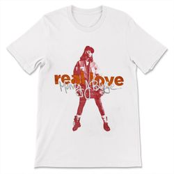 Mary J Blige Real Love Vintage R&B White Shirt Adult Size Medium