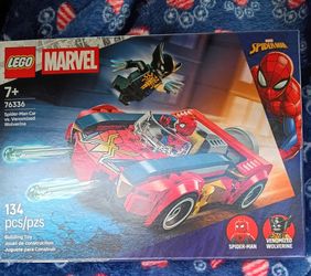 LEGO Marvel Spider-Man Car vs. Venomized Wolverine 76336