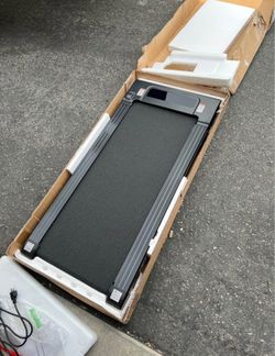New Slim Treadmill with Watch-Style Remote – Compact & Ready to Use!