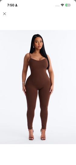 Brown Jumpsuit ! Size Large