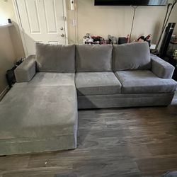 Living Space Grey Couch 