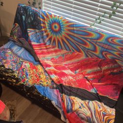 Large Psychedelic Tapestry 