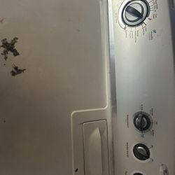 White Whirlpool Dryer