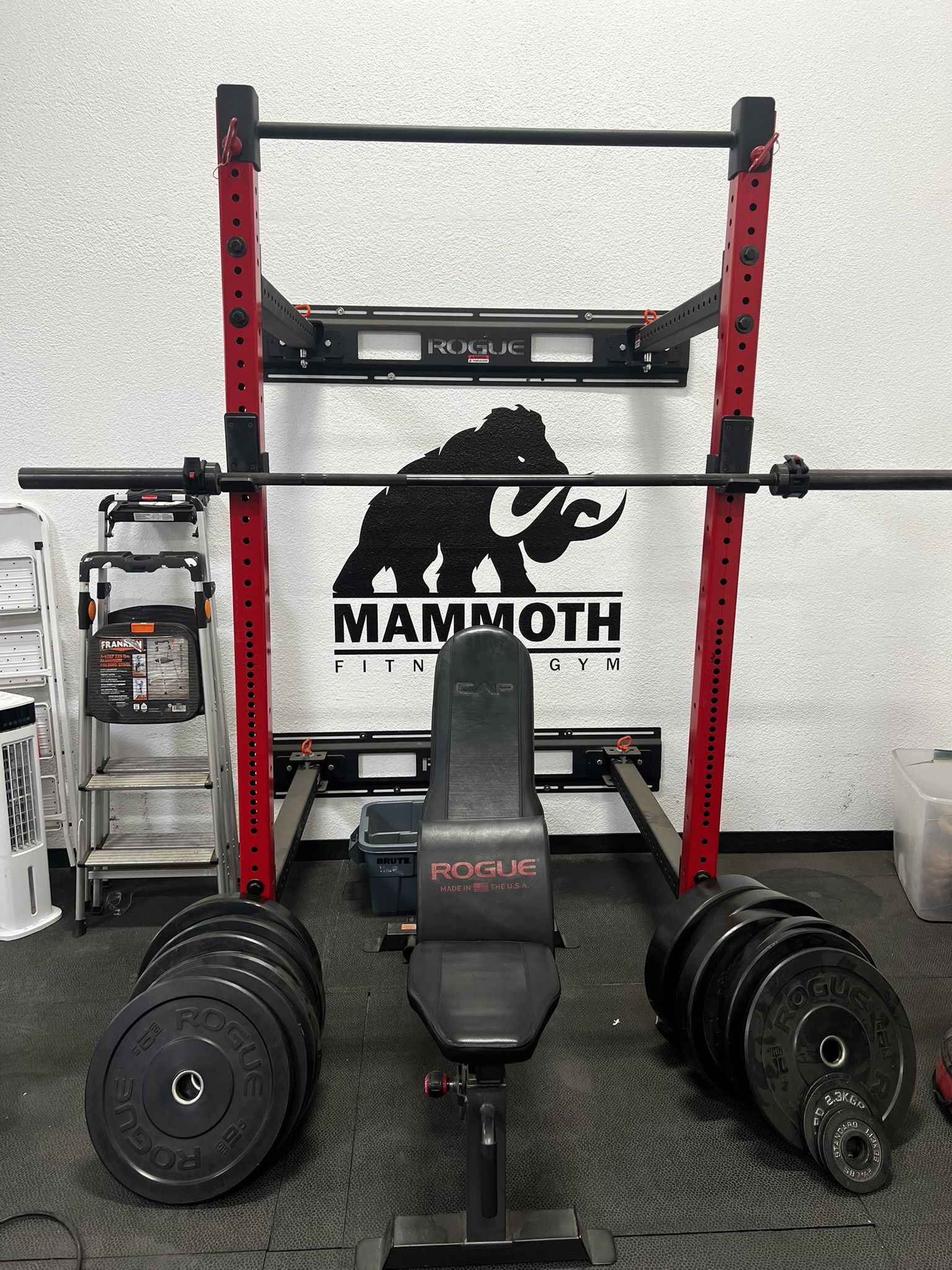 HOME GYM EQUIPMENT!!!Over $3000 of Rogue equipment for $1700 ! Send ur offer !!