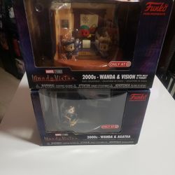 Funko Mini Moments- Marvel's 2000s Wanda & Agatha/ Wanda & Vision W Billy & Tommy