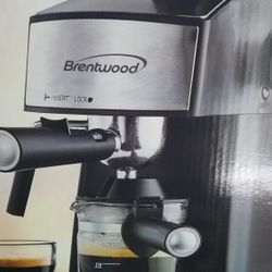 Stainless Steel Espresso Cappuccino Machine New 