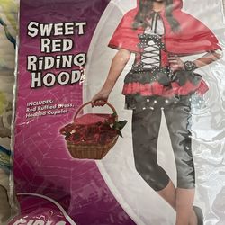Girls Red Riding Hood Costume