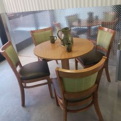 Kitchen Table And Four Chairs/or Two