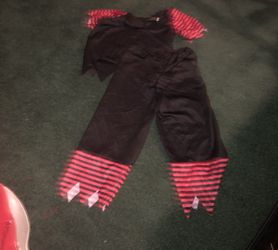 Halloween kids pirate costume size 4/6