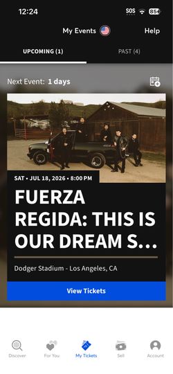 Fuerza Regida Dodger Stadium