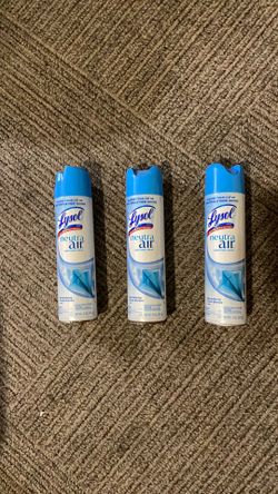 Lysol Disinfectant Spray, Household Essential Cleaning Supplies, Multi-Purpose Room Spray