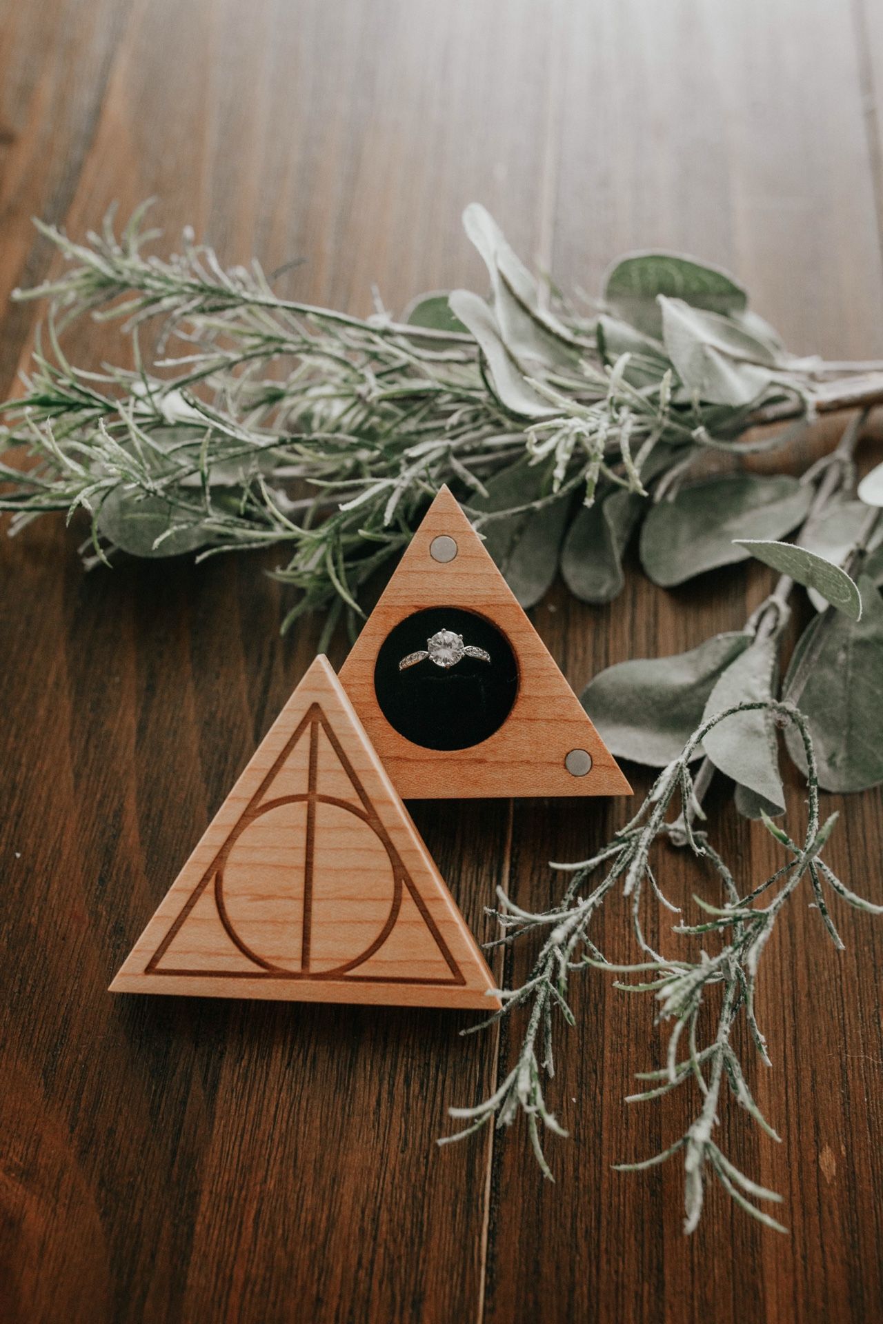 Harry Potter Deathly Hallows Ring Box