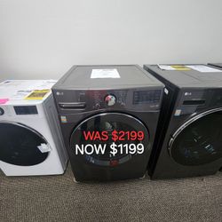 4.5 Cu. Ft. Smart Wifi Enabled All In One Washer/Dryer With Turbowash 
