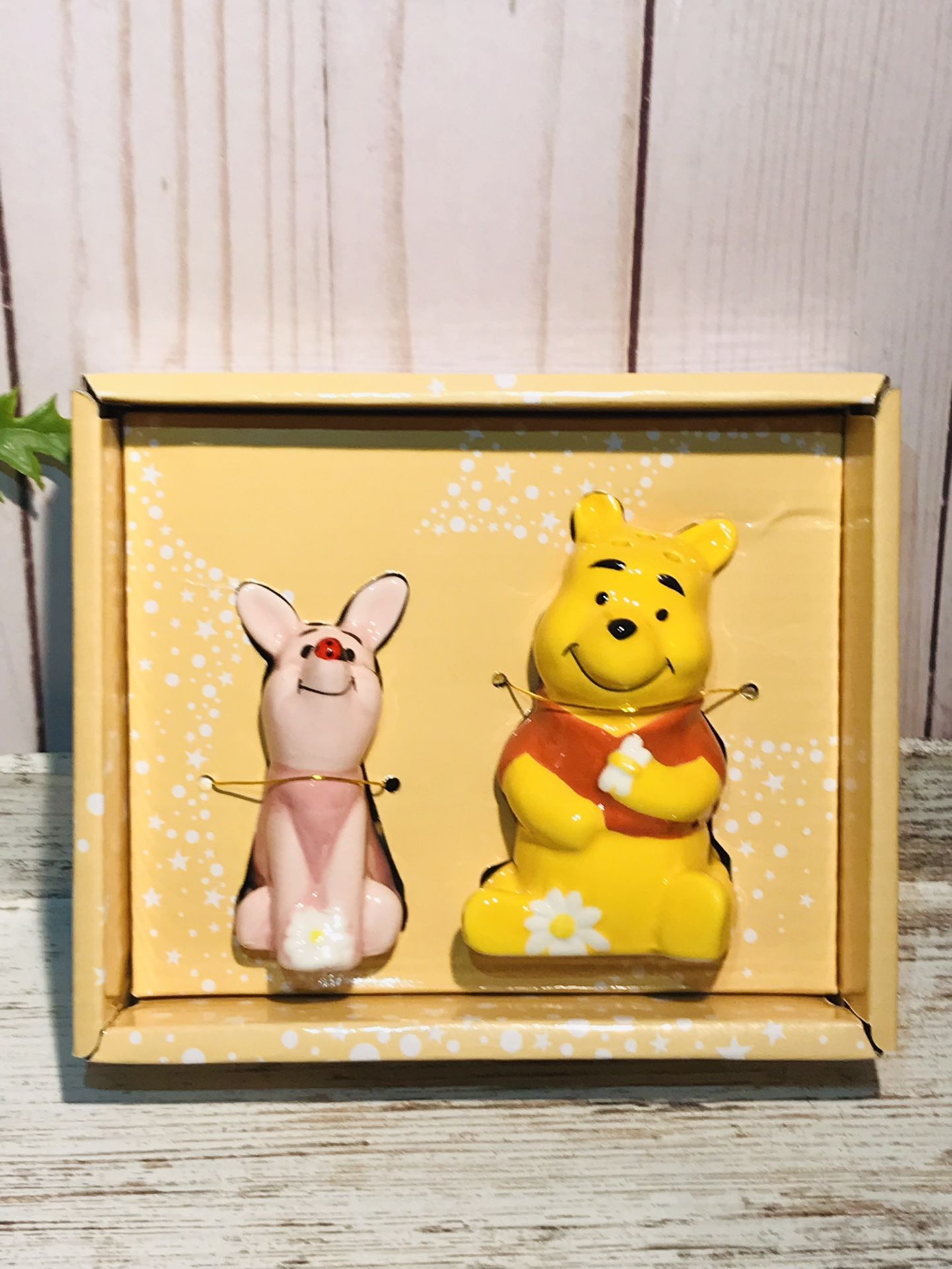 Disney Winnie The Pool And Piglet Salt And Pepper Shakers