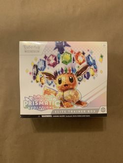 Pokémon - Prismatic Evolutions - Elite Trainer Box - Factory Sealed 