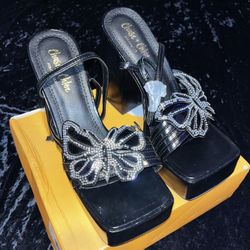 Chase + Chloe Butterfly Heels