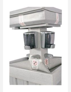 Four wash hand station