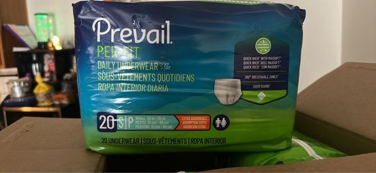 Prevail diapers size s